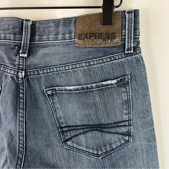 EXPRESS ROCCO SLIM FIT SKINNY LEG JEANS - Picture 4 of 16